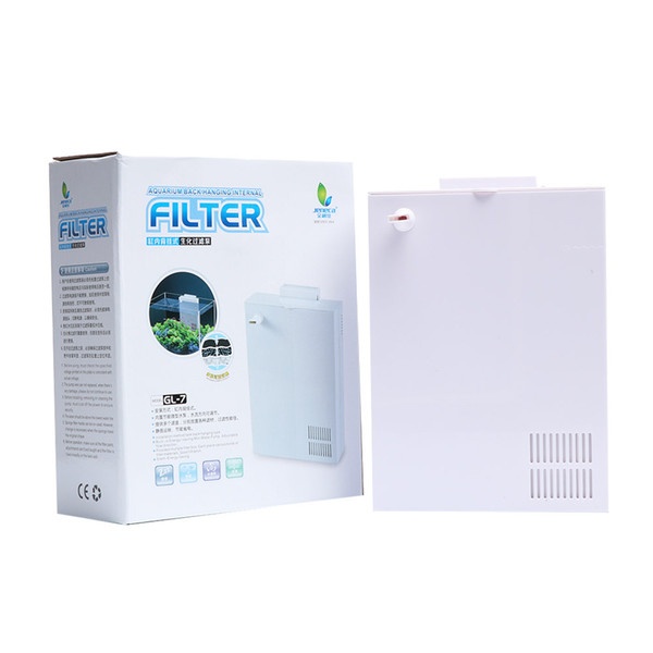 Internal Back Hanging Filter Jeneca GL 7 Aquarium Filter Gantung GL7