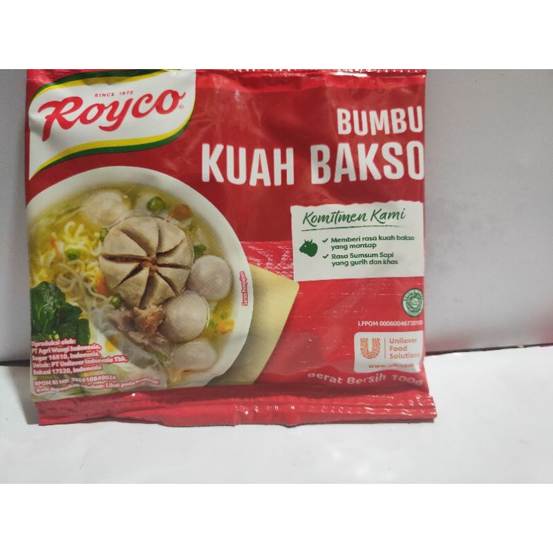 

ROYKO BUMBU KUAH BAKSO ( berat bersih 100 G)