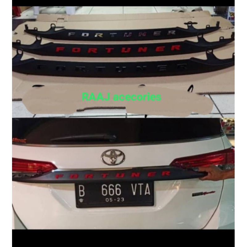 trunklid all new Fortuner 2016/2019