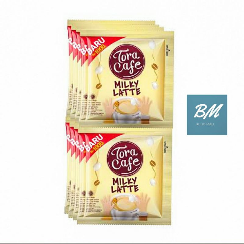 

Toracafe Milky Latte Renceng 10 x 22 gr - Torabika Toracafe Milky Latte 10 pcs