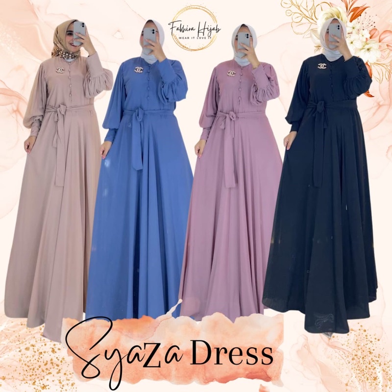 GAMIS MUSLIMAH/DRESS MUSLIMAH/OUTFIT KONDANGAN/GAUN MUSLIMAH/BRIDESMAID