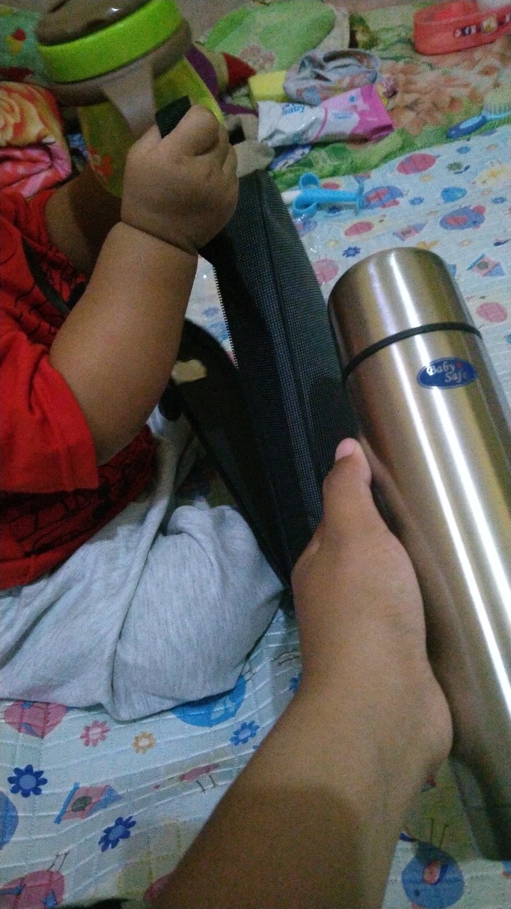 Babysafe Stainless Steel  Vacuum  Flask 500ml Thermos Air  Termos Air