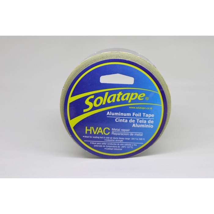

perekat-pengikat- lakban alumunium tape solatape 45 mm x 18 meter -pengikat-perekat.