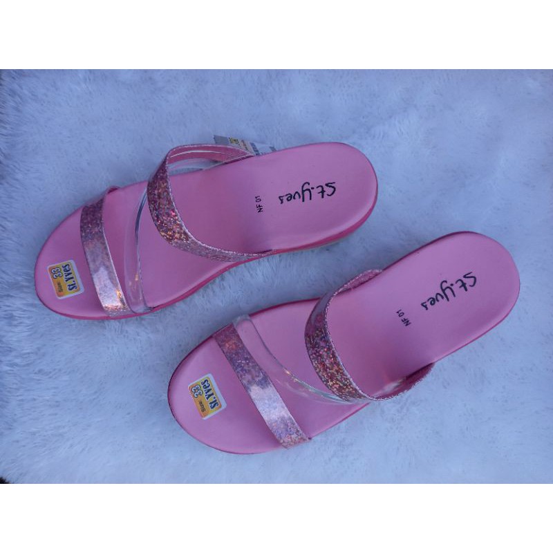 sandal wedges anak perempuan,sandal anak cewek,sandal anak model terbaru