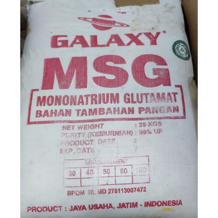 

TERBARU MSG / micin / penyedap masakan repack 1 kg