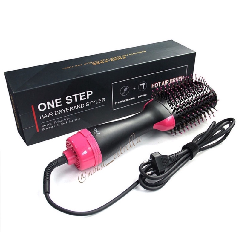 ONE STEP HAIRDRY BRUSH ORIGINAL 100% DIJAMIN BEDA SAMA YANG MURAH / HOT AIR BRUSH/CATOK HOT STYLER BRUSH SISIR ION HAIRDRY AND DIGITAL HAIR/(Sisir blow rambut) Pengering Rambut one step hair dryer and styler hot air brush