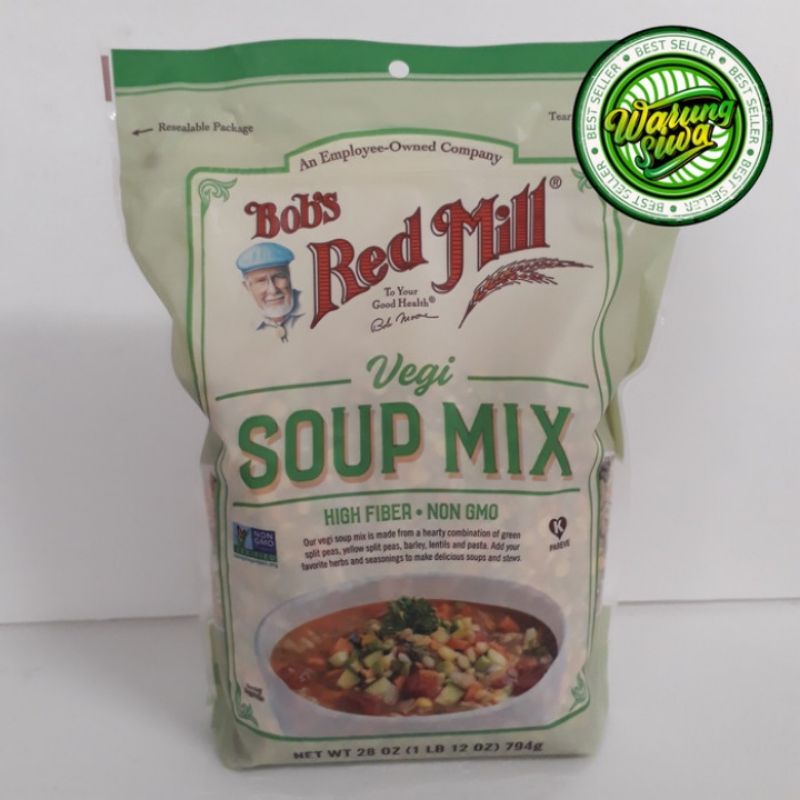 

bob's red mill vegi soup mix 794 gram