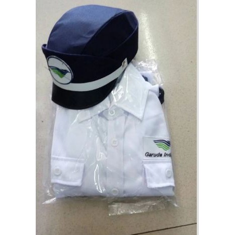 Baju Seragam Pilot Anak Garuda Indonesia GROSIR