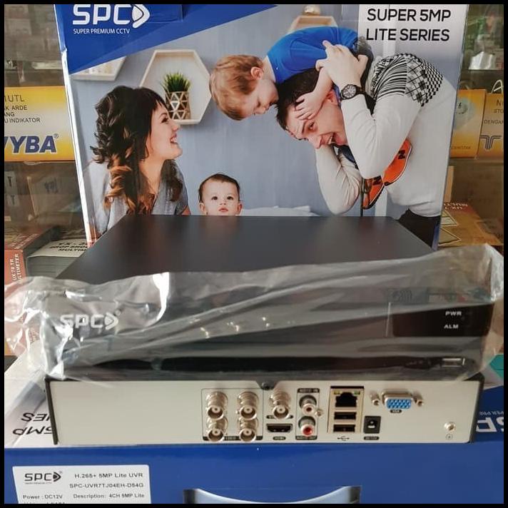 Dvr Uvr Spc 4Ch 5Mp Super Lite 4 Channel Spc Original
