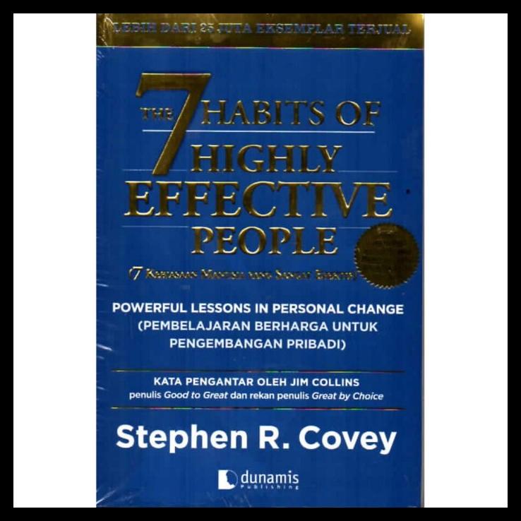 

TERLARIS BUKU THE 7 HABITS OF HIGHLY EFFECTIVE PEOPLE STEPHEN R. COVEY TERLARIS