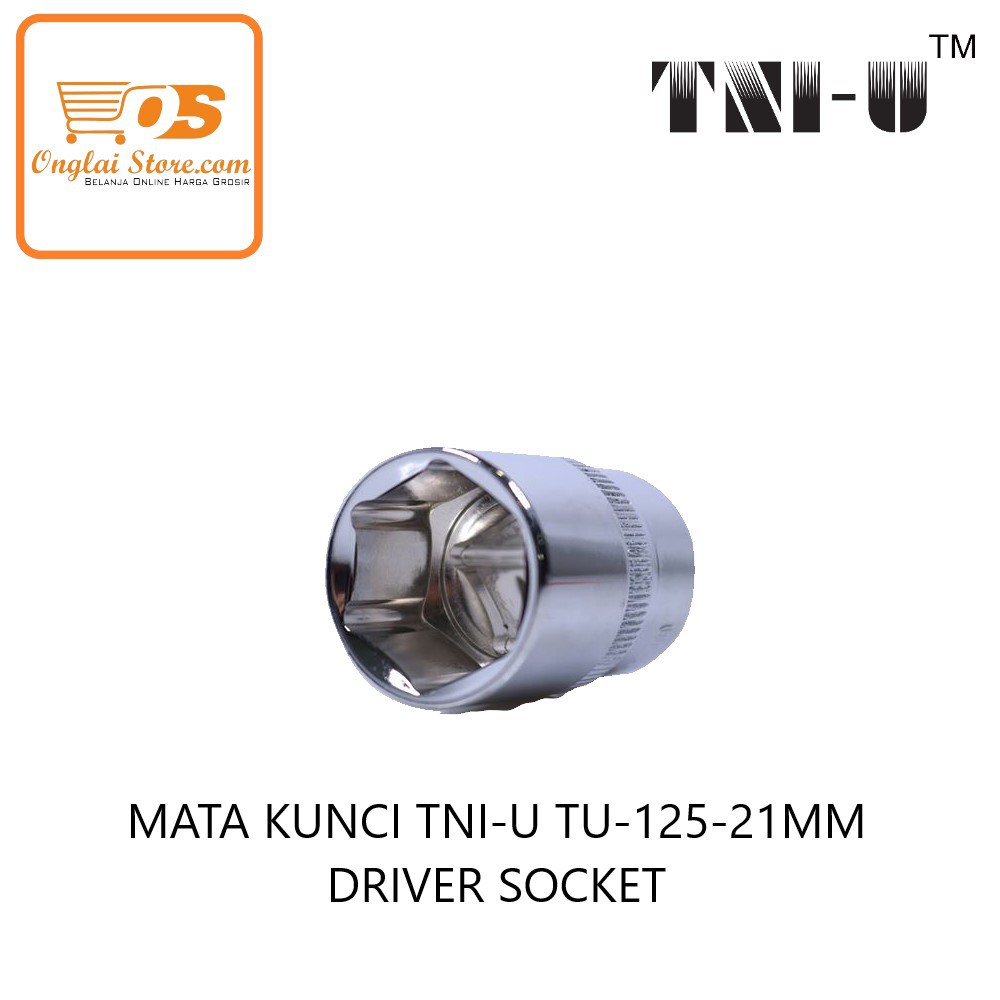 MATA KUNCI TNI-U TU-125-21mm DRIVER SOCKET  (HARGA SPESIAL)