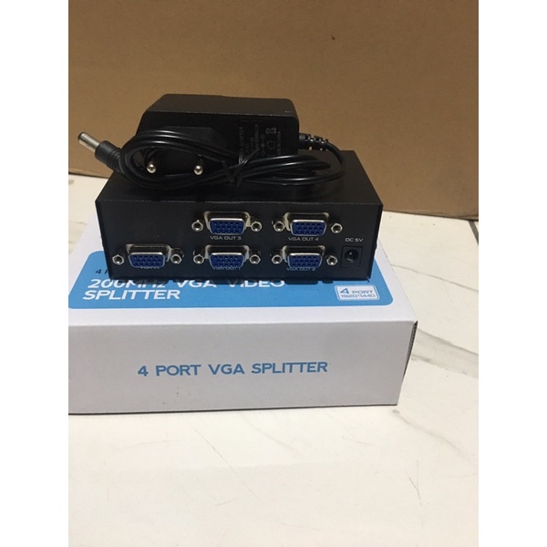 CONVERTER VGA SPLITTER 4 PORT / VGA SPLITTER 4PORT 200MHZ