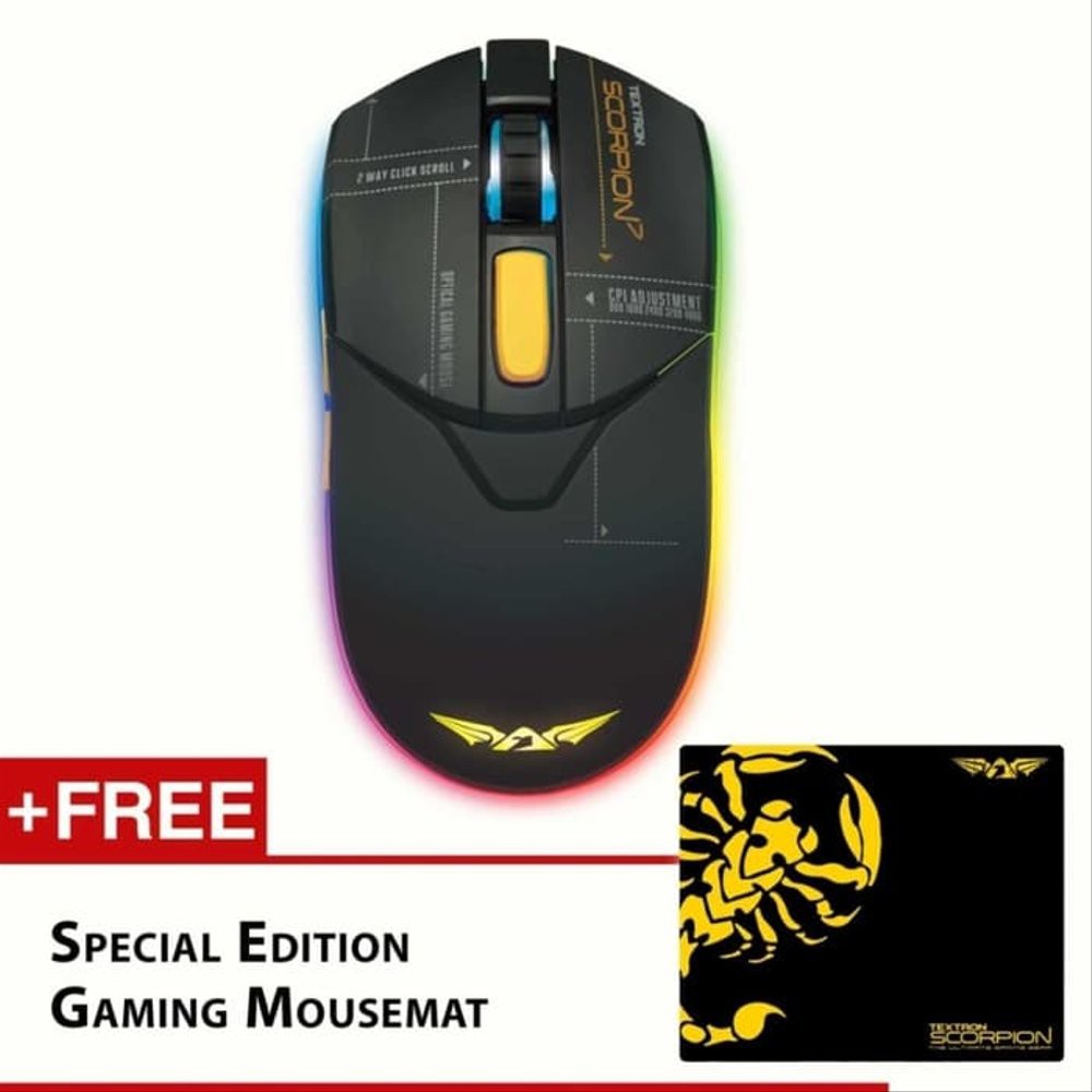 Mouse Gaming Macro Armaggeddon Scorpion 7