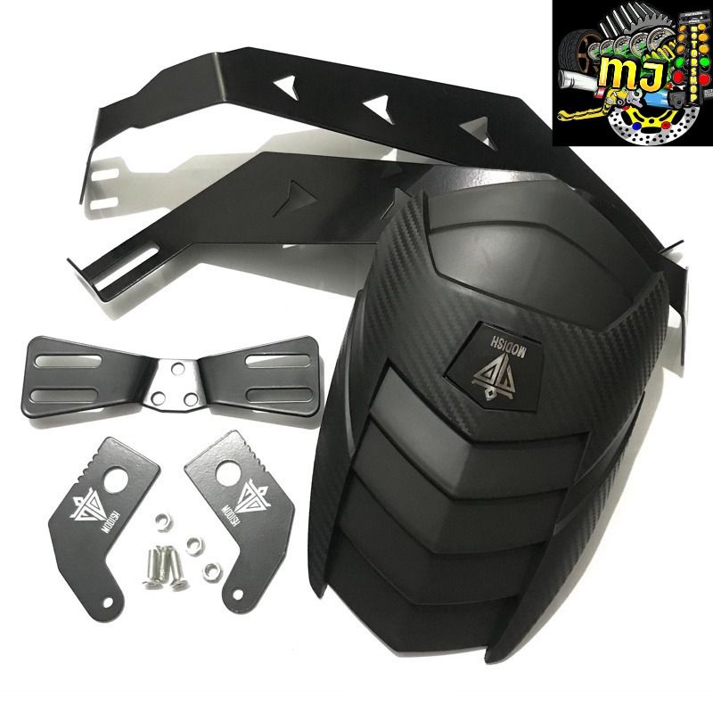 Mudguard/Mud Guard Penahan Lumpur Shark Power Buat R15 v2/V3/Xabre/Cbr/Ninja 250 Fi/Vixion/Gsx/Mt15