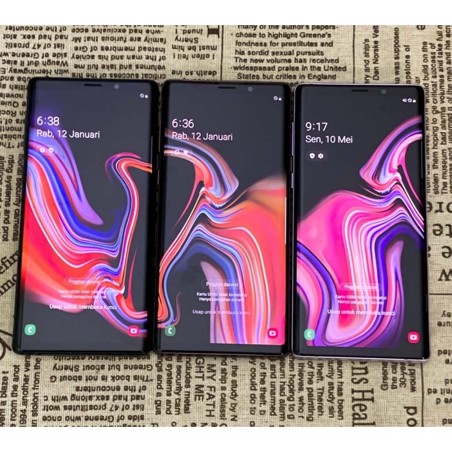 SAMSUNG GALAXY NOTE 9 [5G] 6/128GB 128GB 8/512GB 512GB ORIGINAL SAMSUNG NOTE 9 FULLSET IMEI TERDAFTAR