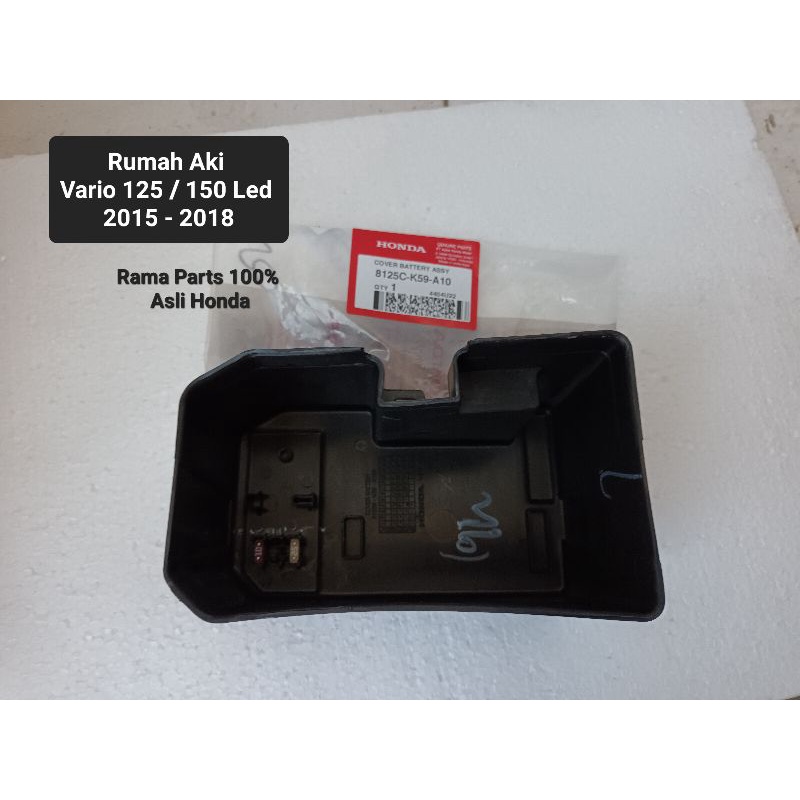 8125C - K59 - A10 Cover Battery Rumah Aki Dalam VARIO 125 / 150 2015 - 2017  ASLI ORIGINAL HONDA AHM