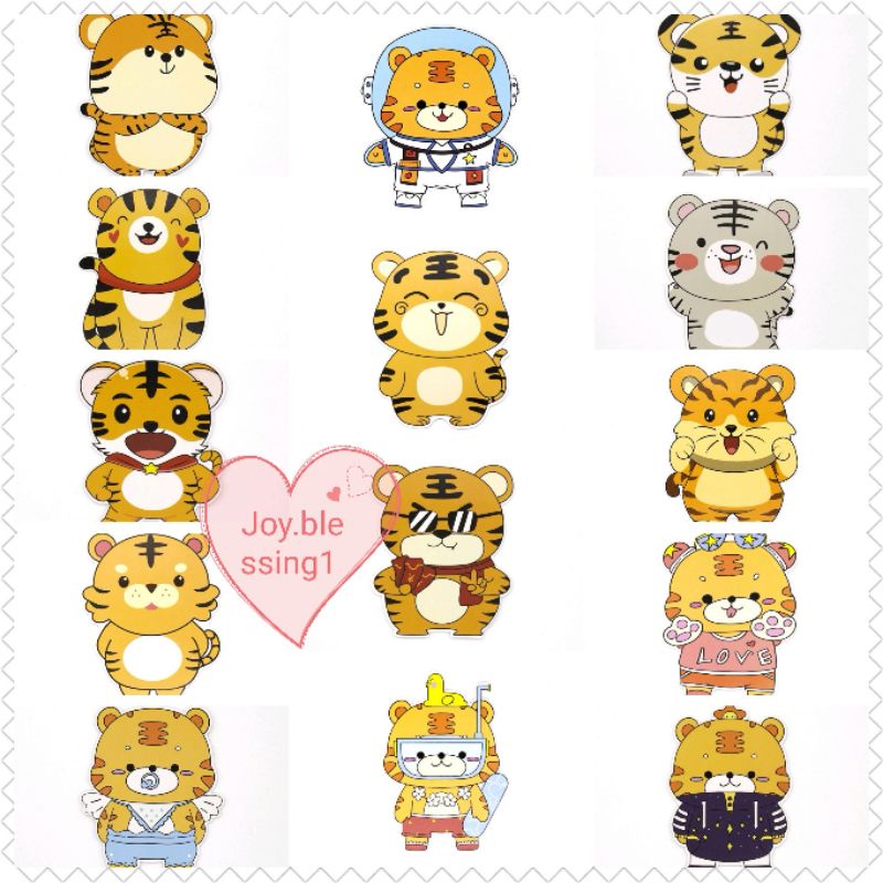 

ANGPAO HARIMAU UNIK LUCU IMLEK motif hewan/ amplop Imlek PER PCS