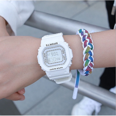 DW5600 Korea Lucu Permen Warna Unisex Watch perhiasan relo