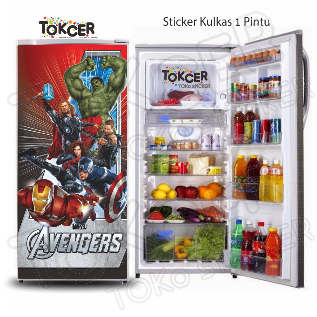 Stiker Kulkas AVENGERS