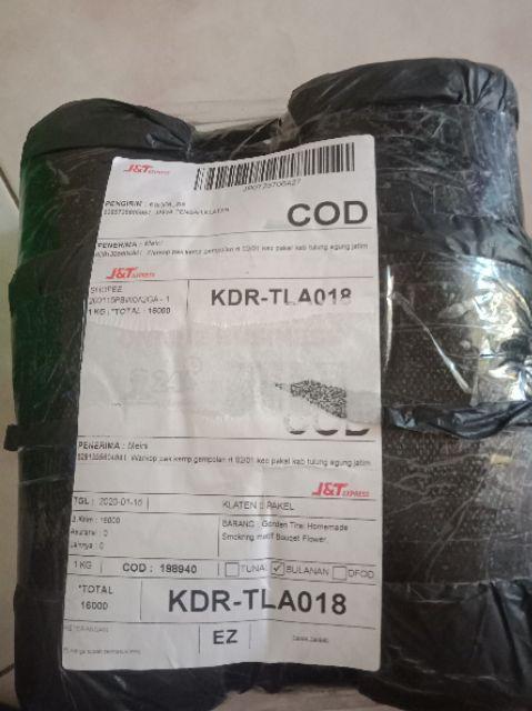 Gorden Tirai Homemade Smokring Motif Bouqet Flower