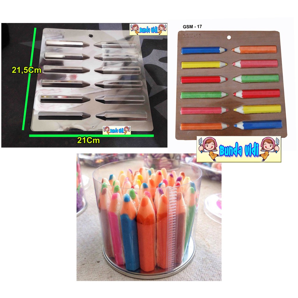 

CETAKAN COKLAT PENSIL CRAYON GSM 17