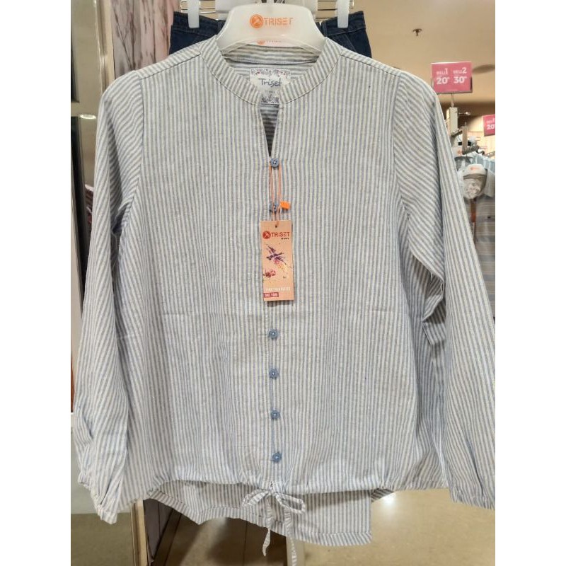 kemeja wanita TRISET ORIGINAL