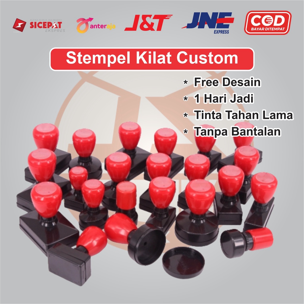 

CETAK STEMPEL MURAH CUSTOM STEMPEL FLASH STEMPEL WARNA / CETAK STEMPEL KILAT SIAP KIRIM