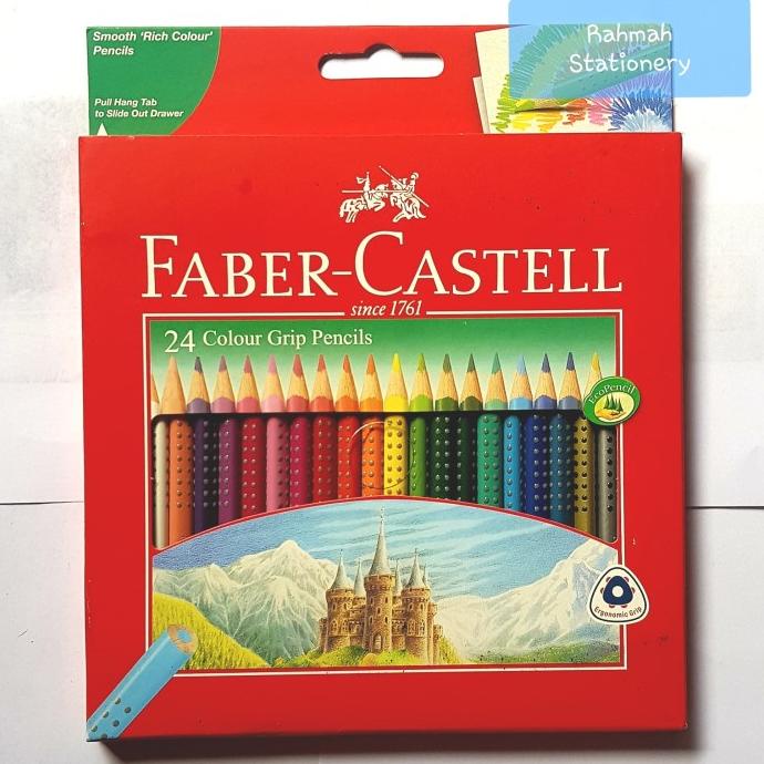

Faber-Castell Classic colour grip 24 / pensil warna 24 grip classic