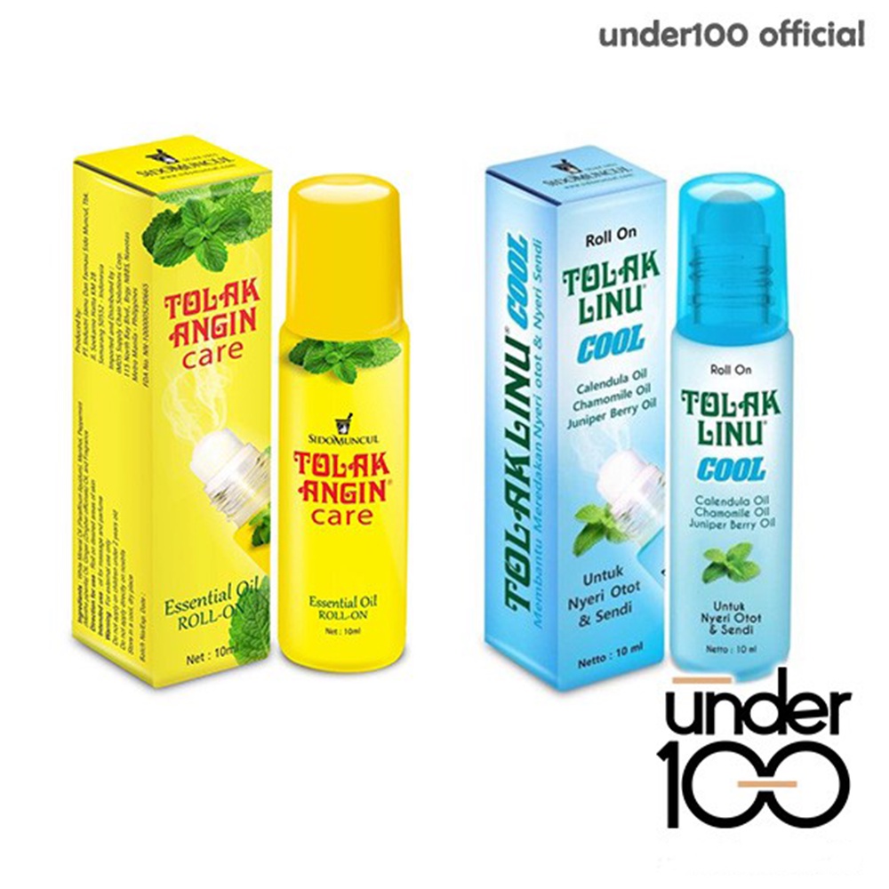 ❤ Under100 ❤ Tolak Angin Care | Tolak Linu Cool Roll On Nyeri Otot / Sendi 10ml