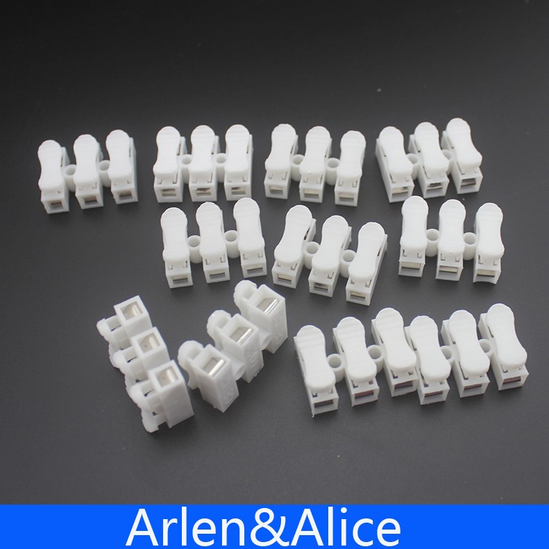 3 pin BESAR push quick cable connector terminal Wiring 10A 250V