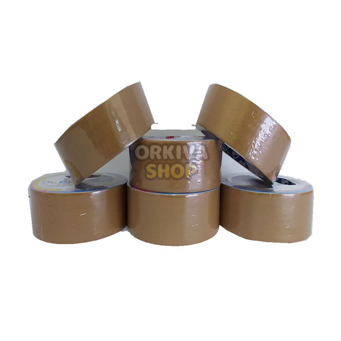 

Cloth Tape / Lakban Kain Olean City 2" (48 MM X 10 M) Krem / Cream