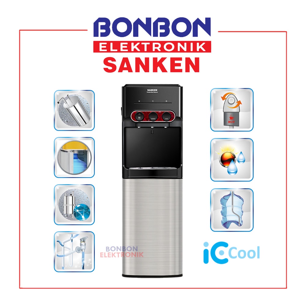 Sanken Dispenser Galon Bawah HWD-C535IC / HWDC535IC
