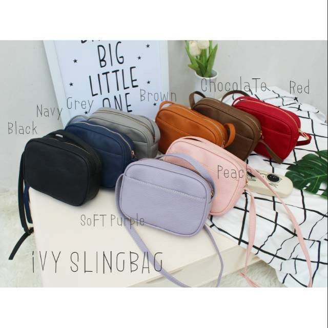 Ivy Mini Slingbag - Tweelyforbag - Tas Selempang Wanita - Tas Wanita