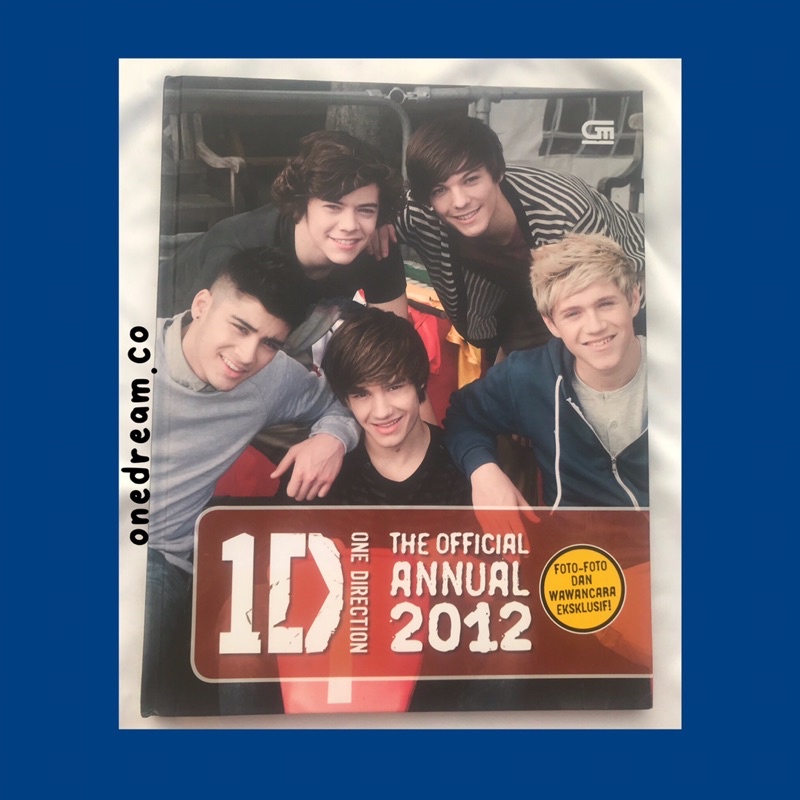 THE OFFICIAL ANNUAL BOOK ONE DIRECTION