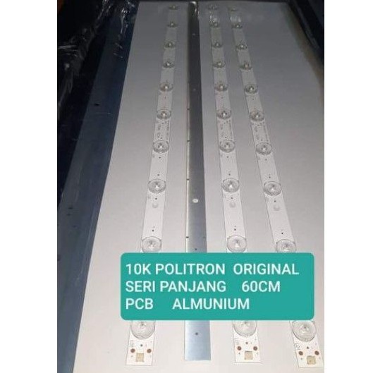 3 pcs Lampu led Backlight TV Polytron 32 Inch Ori 10kancing 3volt seri