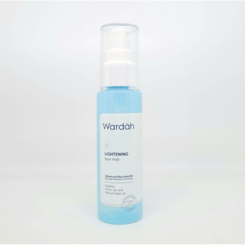 Wardah Lightening Face Mist 60ml Setting Spray Melembabkan Wajah