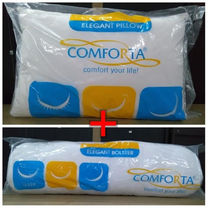 comforta bantal + guling elegant