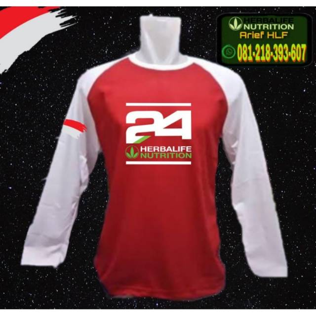 SALE Baju Herbalife Merah Putih (Spesial Agustusan)