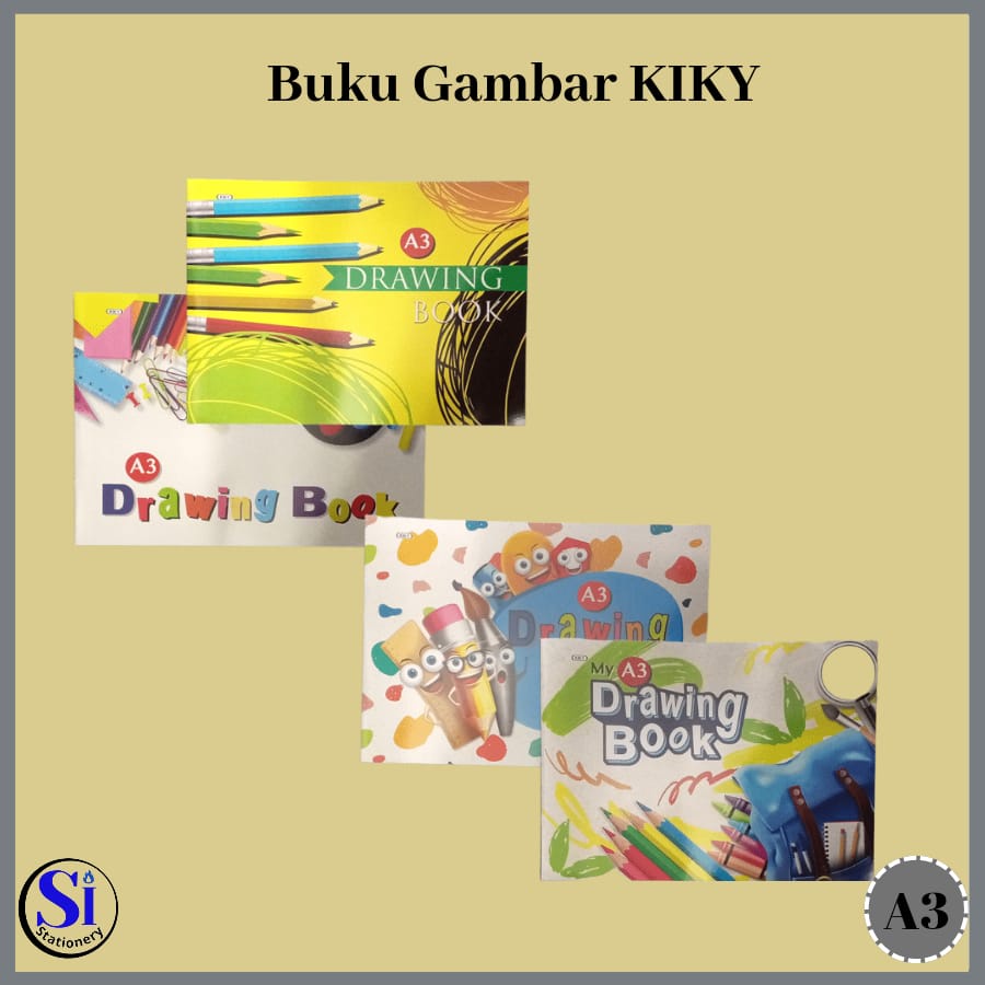 

Buku Gambar KIKY Ukuran A3