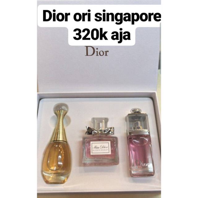 DIOR PARFUM ORI ORIGINAL SINGAPORE PERFUME PARFUME