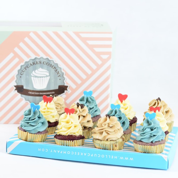 

Mini Cupcakes 12pcs