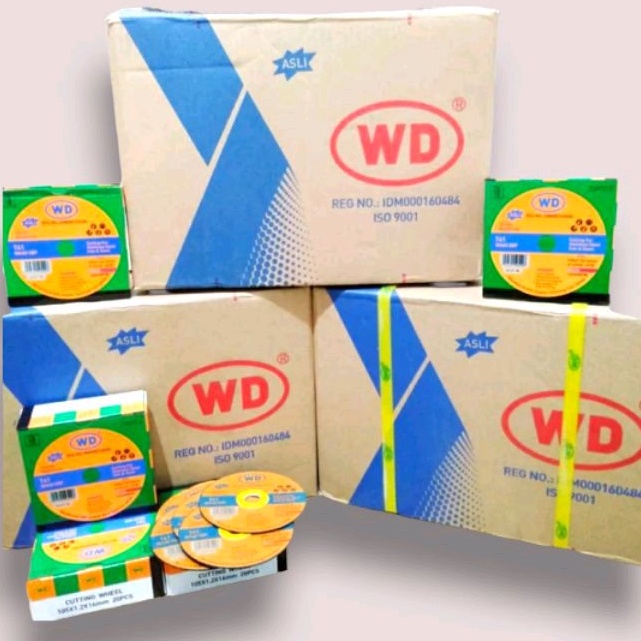 WD Batu Gerinda Potong 4 Inch isi 20pcs