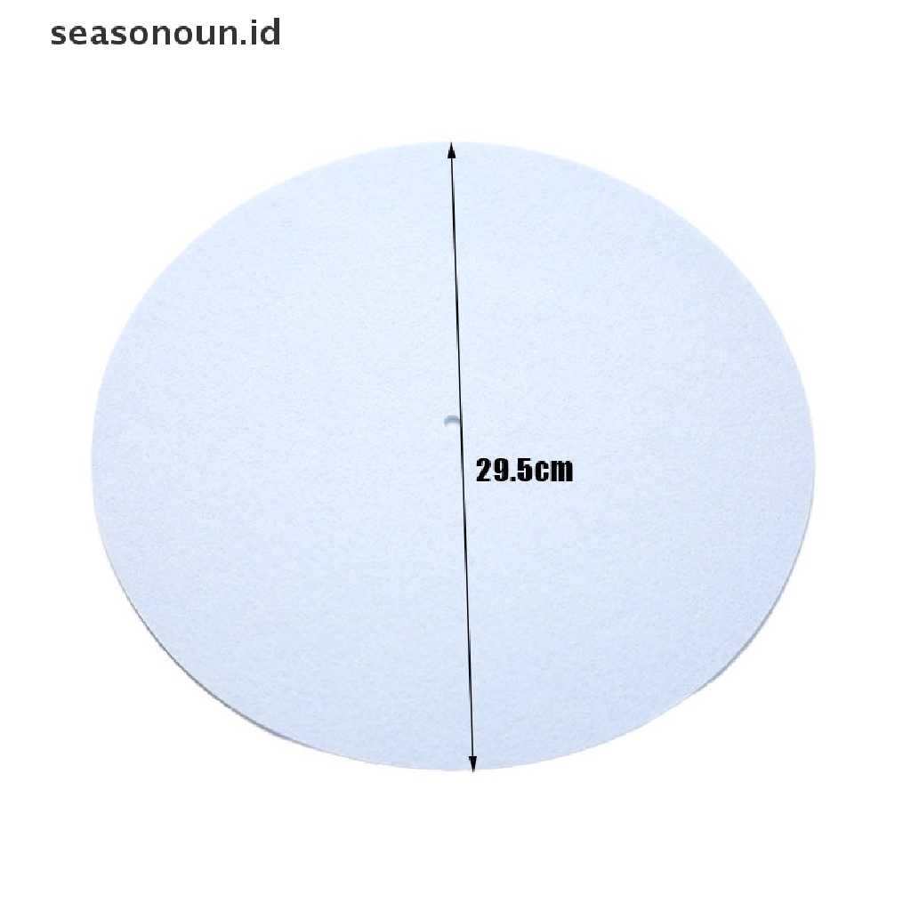 【seasonoun】 1pc Anti-static Slipmat 12'' Felt Record Mat for Phonograph Turntable Vinyl .