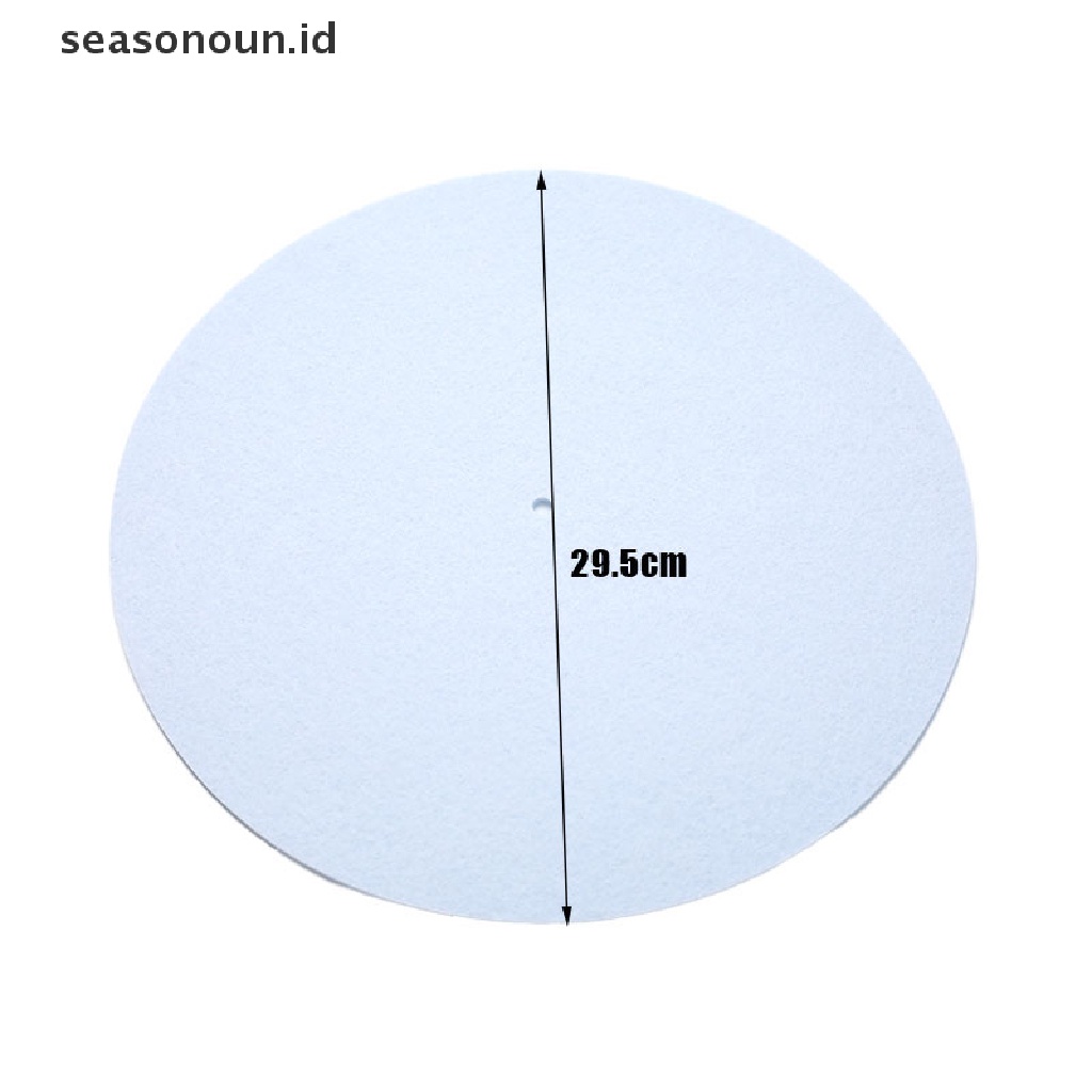 【seasonoun】 1pc Anti-static Slipmat 12'' Felt Record Mat for Phonograph Turntable Vinyl .