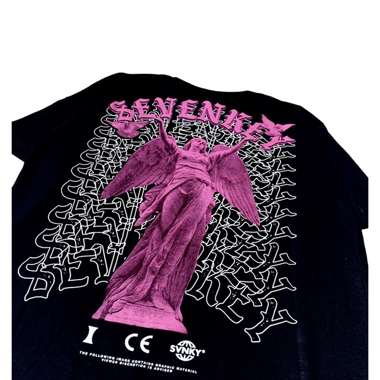 T shirt Katun SEVENKEY X NEXT TIME ORIGINAL BRAND BANDUNG (ice)