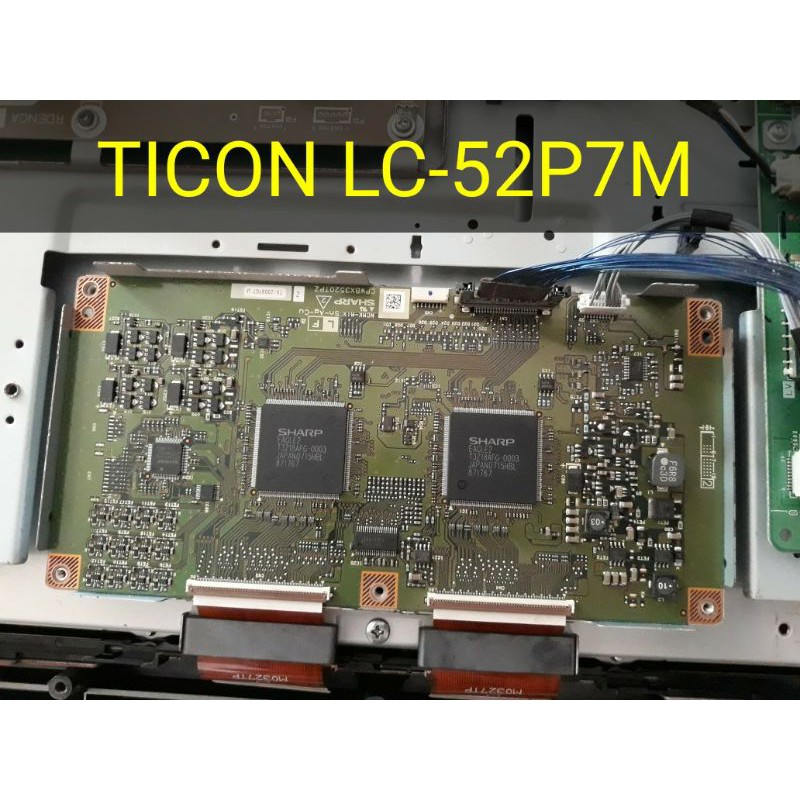 TCON BOARD LOGIC TICON TV LCD SHARP LC 52P7M
