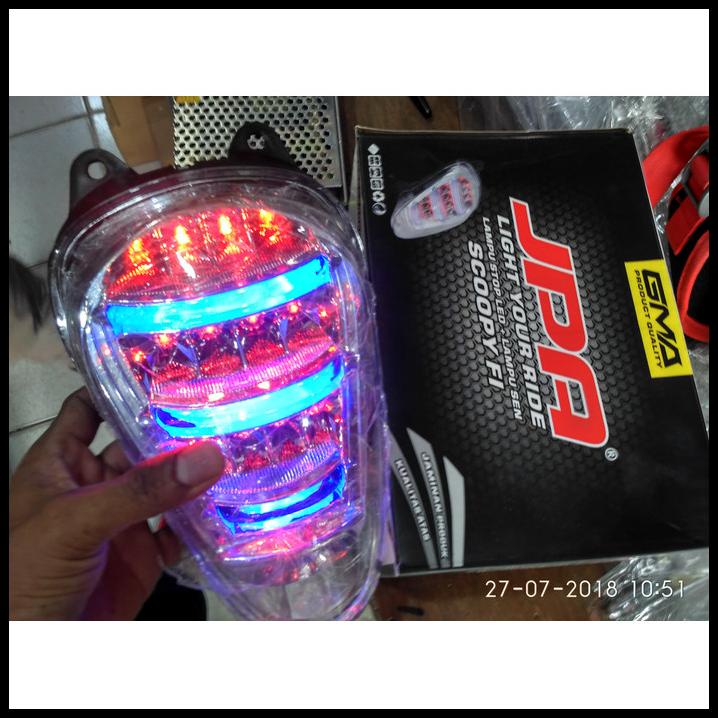 Lampu Stop Scoopy Fi Led Lampu Belakang Scoopy Fi Stoplamp Led Scoopy