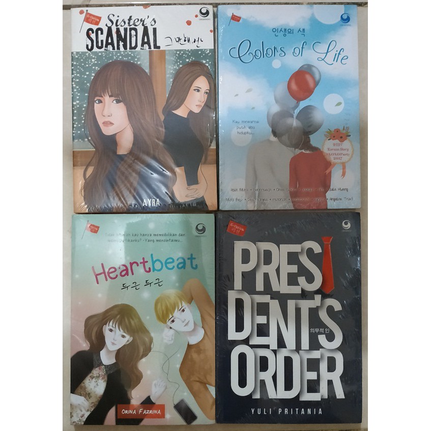 Novel Korea K-Fiction Grasindo