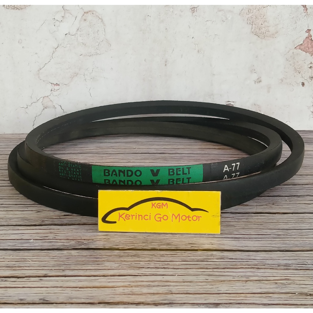 BANDO VAN BELT A-77 V BELT TALI KIPAS A77 FAN BELT VANBELT POLOS A-77