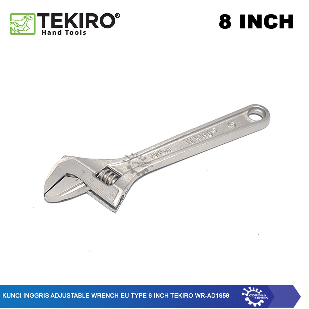 Tekiro -Kunci Inggris  8 Inch 200 mm